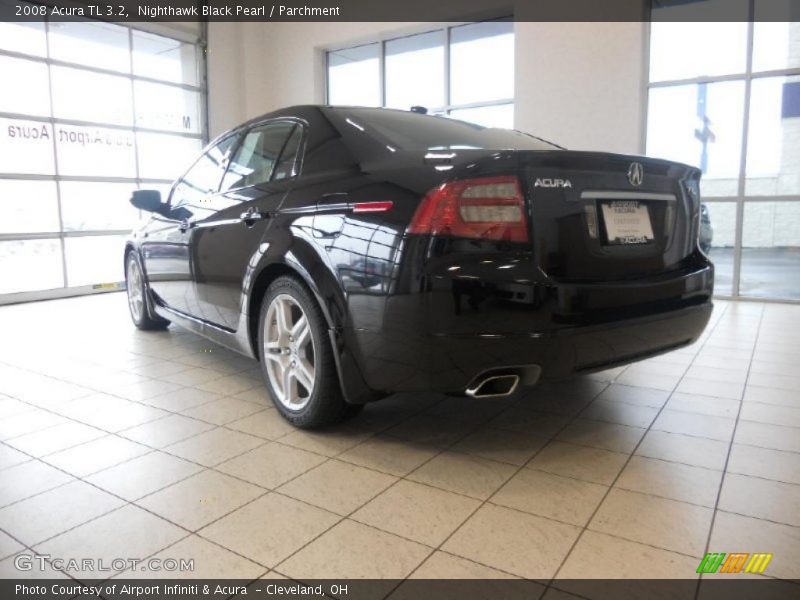 Nighthawk Black Pearl / Parchment 2008 Acura TL 3.2