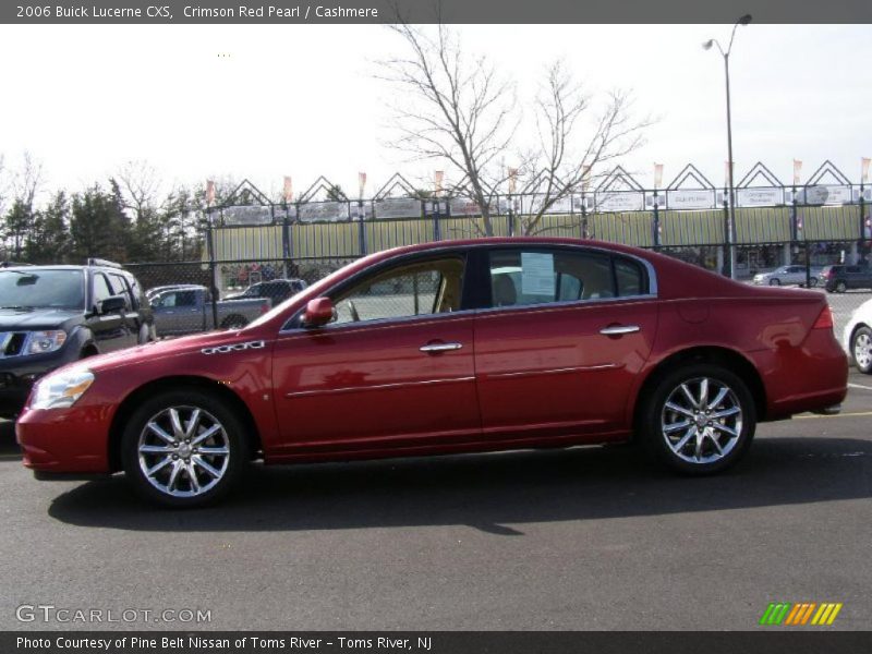 Crimson Red Pearl / Cashmere 2006 Buick Lucerne CXS