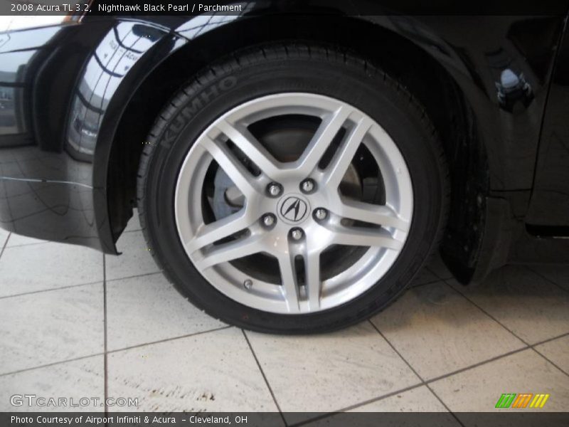 Nighthawk Black Pearl / Parchment 2008 Acura TL 3.2