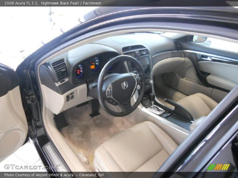 Nighthawk Black Pearl / Parchment 2008 Acura TL 3.2