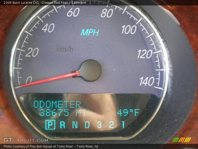 Crimson Red Pearl / Cashmere 2006 Buick Lucerne CXS