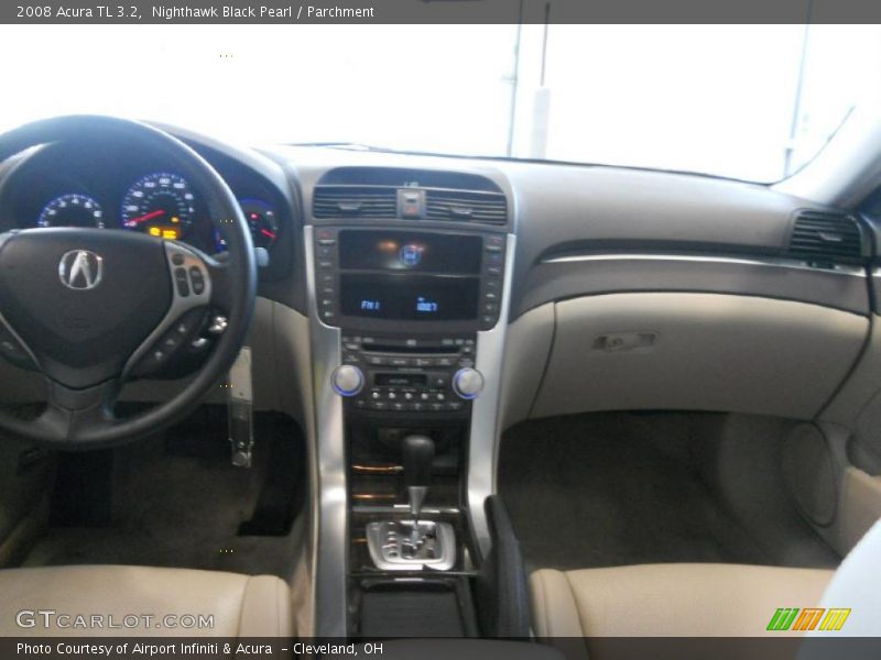 Nighthawk Black Pearl / Parchment 2008 Acura TL 3.2