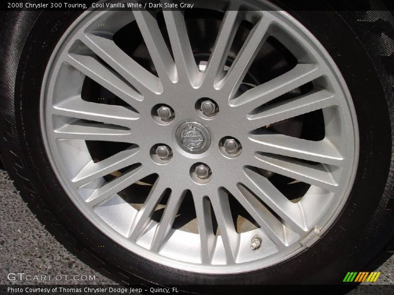 Cool Vanilla White / Dark Slate Gray 2008 Chrysler 300 Touring