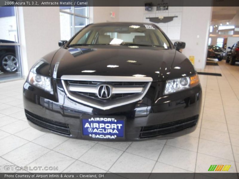 Anthracite Metallic / Camel 2006 Acura TL 3.2