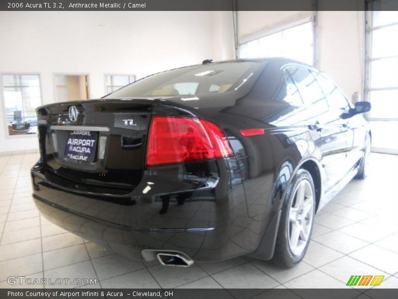 Anthracite Metallic / Camel 2006 Acura TL 3.2