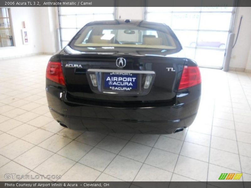 Anthracite Metallic / Camel 2006 Acura TL 3.2