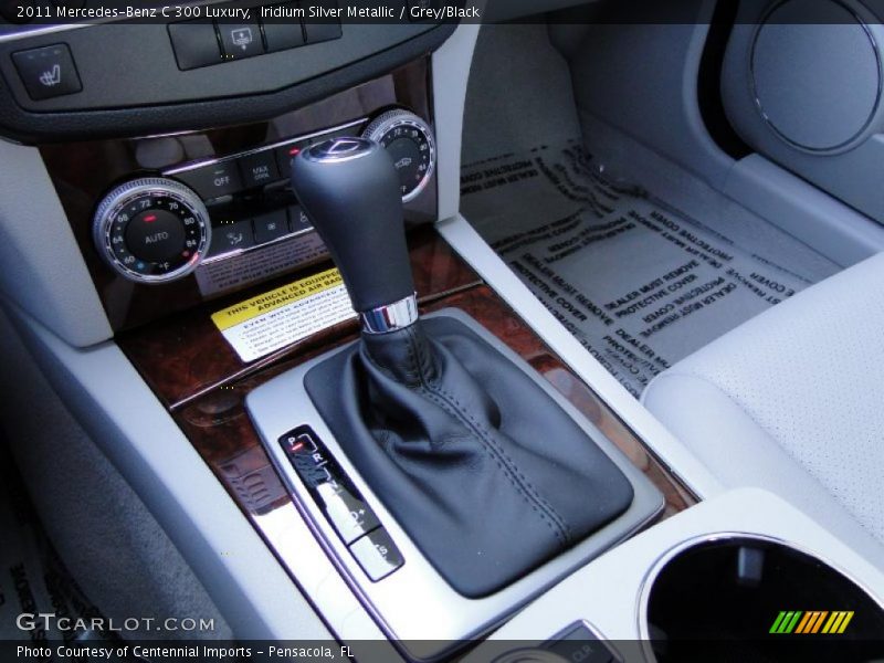 Iridium Silver Metallic / Grey/Black 2011 Mercedes-Benz C 300 Luxury