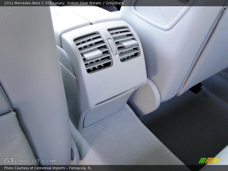Iridium Silver Metallic / Grey/Black 2011 Mercedes-Benz C 300 Luxury