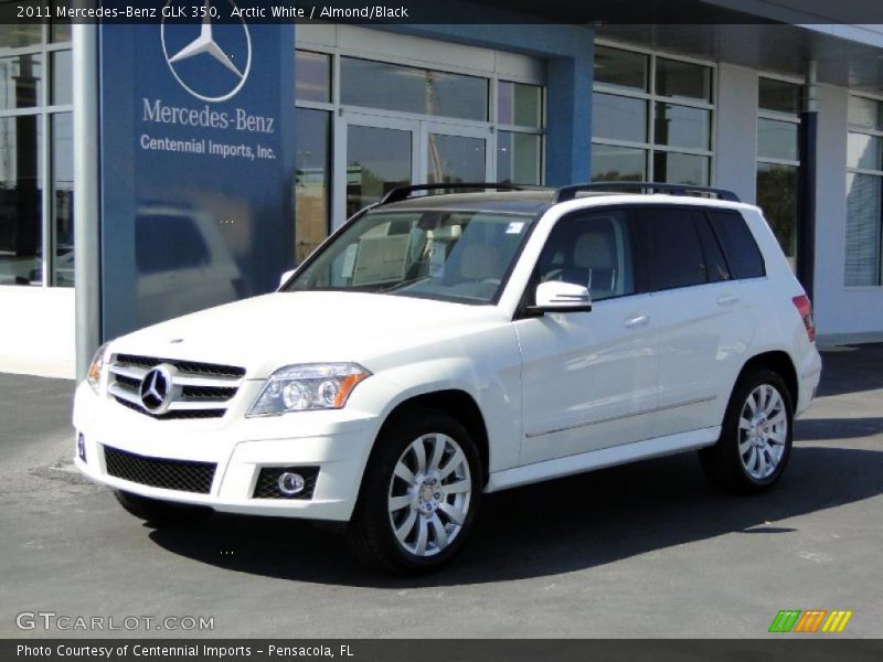 Arctic White / Almond/Black 2011 Mercedes-Benz GLK 350