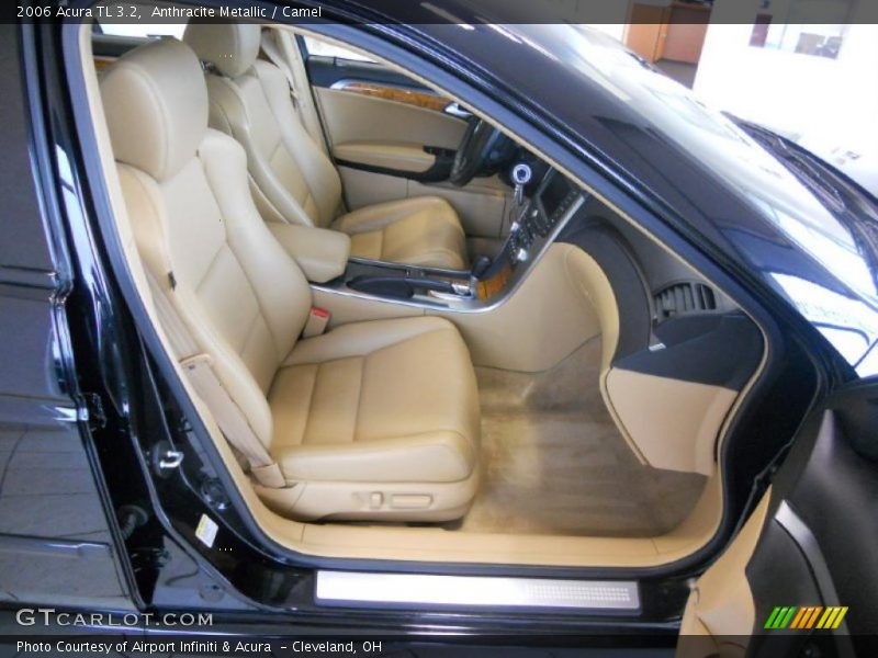 Anthracite Metallic / Camel 2006 Acura TL 3.2