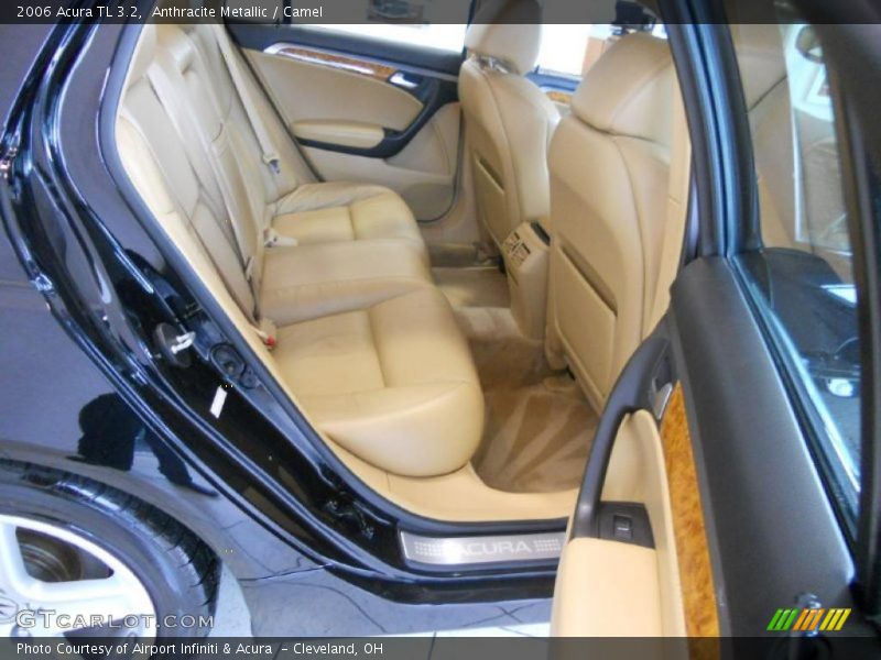 Anthracite Metallic / Camel 2006 Acura TL 3.2