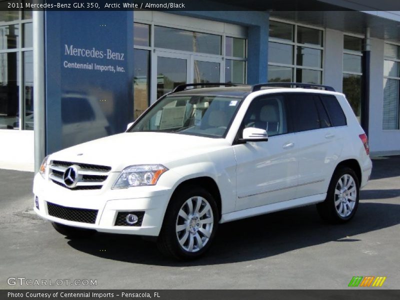 Arctic White / Almond/Black 2011 Mercedes-Benz GLK 350
