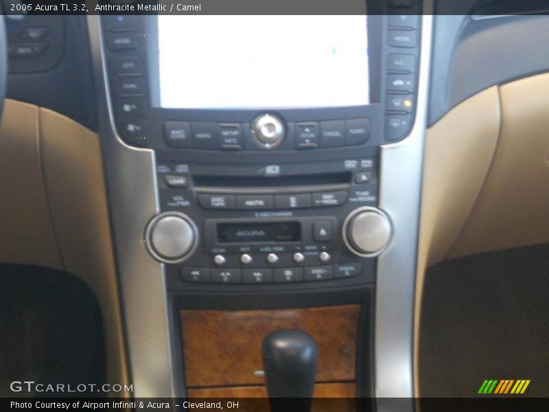 Anthracite Metallic / Camel 2006 Acura TL 3.2