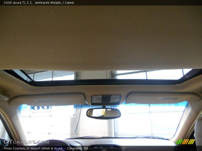 Anthracite Metallic / Camel 2006 Acura TL 3.2