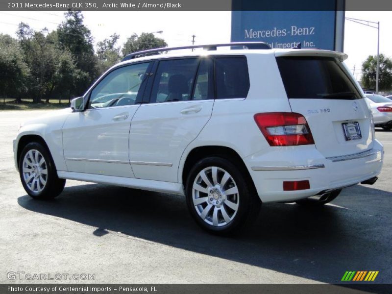 Arctic White / Almond/Black 2011 Mercedes-Benz GLK 350