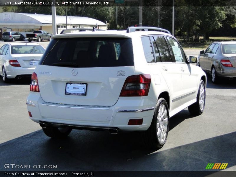 Arctic White / Almond/Black 2011 Mercedes-Benz GLK 350