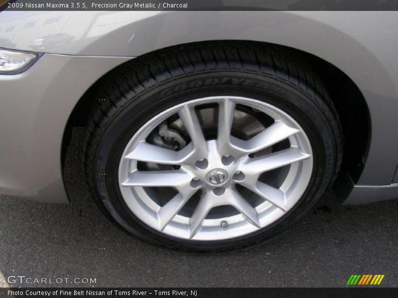 Precision Gray Metallic / Charcoal 2009 Nissan Maxima 3.5 S