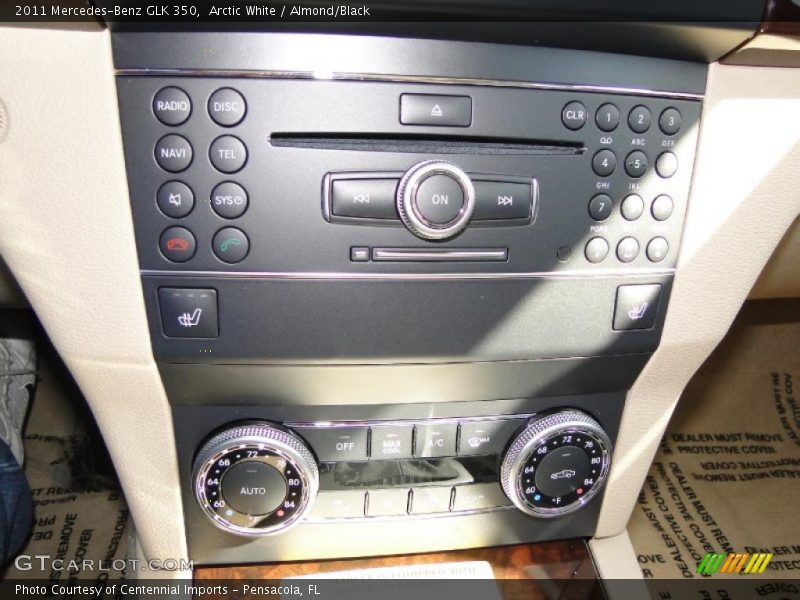 Arctic White / Almond/Black 2011 Mercedes-Benz GLK 350