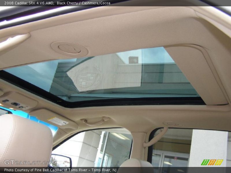 Black Cherry / Cashmere/Cocoa 2008 Cadillac SRX 4 V6 AWD