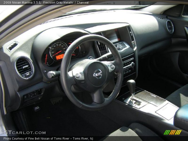 Precision Gray Metallic / Charcoal 2009 Nissan Maxima 3.5 S