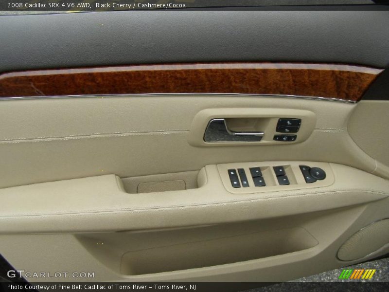 Black Cherry / Cashmere/Cocoa 2008 Cadillac SRX 4 V6 AWD