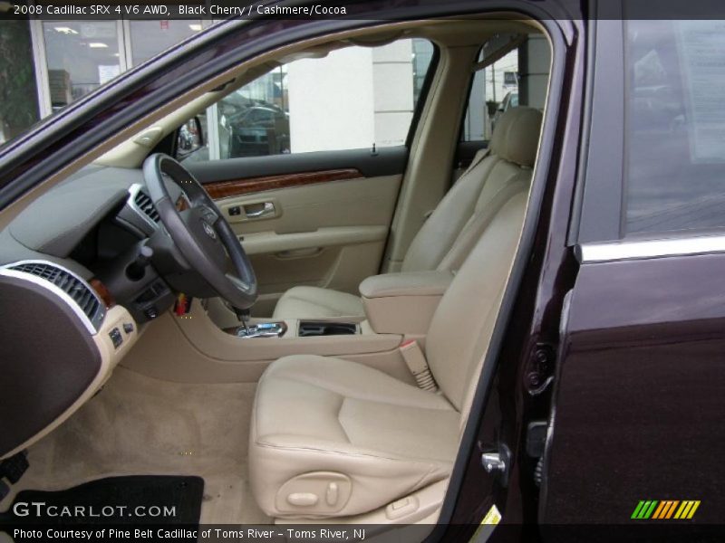 Black Cherry / Cashmere/Cocoa 2008 Cadillac SRX 4 V6 AWD