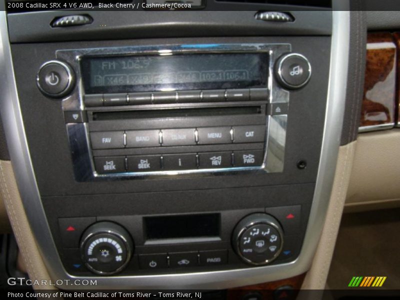 Black Cherry / Cashmere/Cocoa 2008 Cadillac SRX 4 V6 AWD
