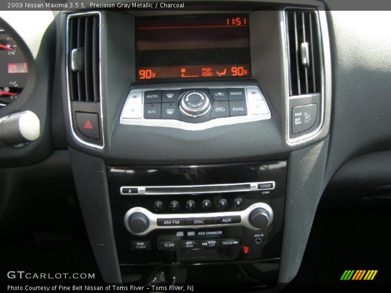 Precision Gray Metallic / Charcoal 2009 Nissan Maxima 3.5 S