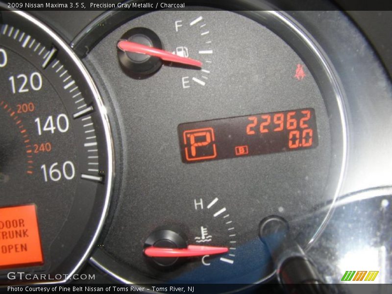 Precision Gray Metallic / Charcoal 2009 Nissan Maxima 3.5 S