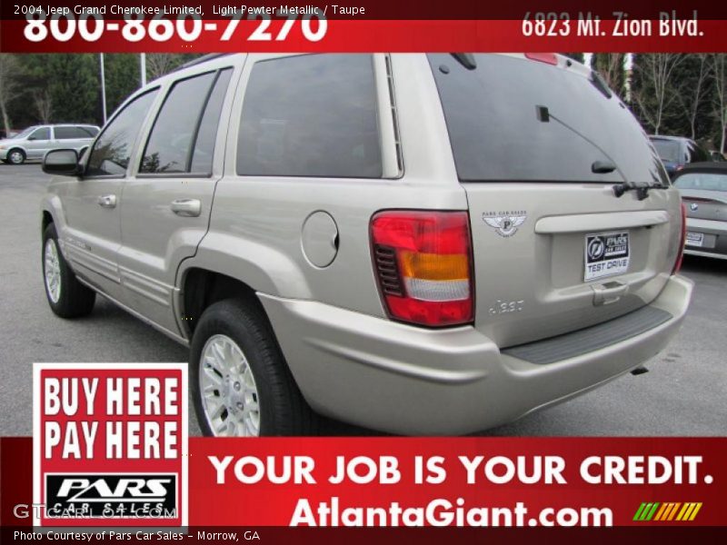 Light Pewter Metallic / Taupe 2004 Jeep Grand Cherokee Limited