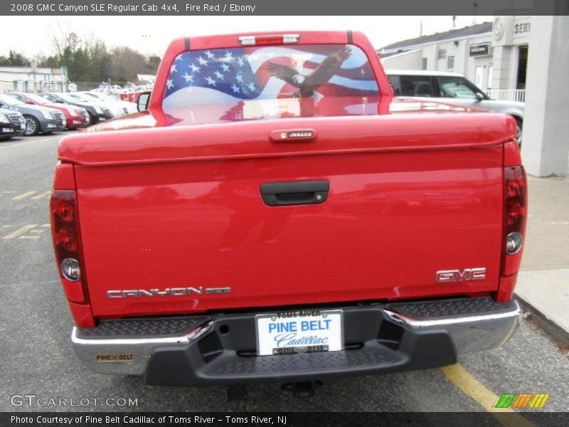 Fire Red / Ebony 2008 GMC Canyon SLE Regular Cab 4x4