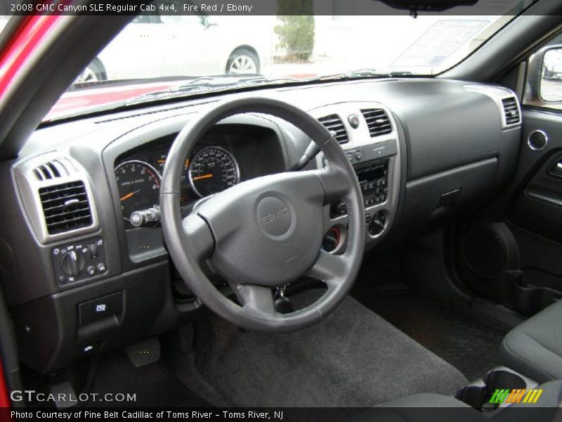 Dashboard of 2008 Canyon SLE Regular Cab 4x4