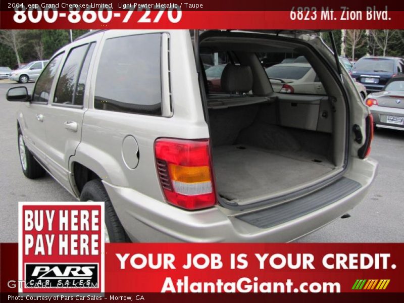 Light Pewter Metallic / Taupe 2004 Jeep Grand Cherokee Limited