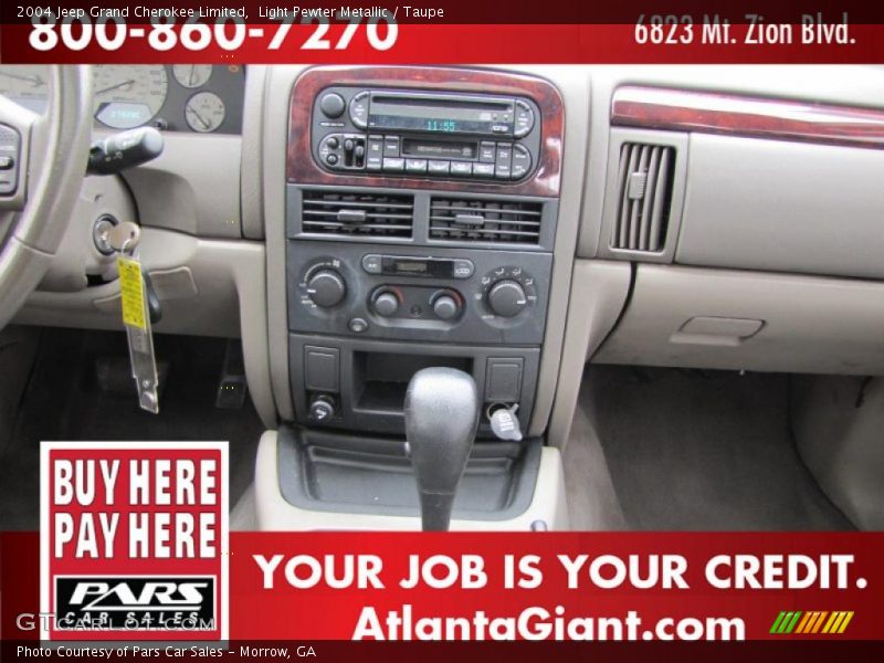 Light Pewter Metallic / Taupe 2004 Jeep Grand Cherokee Limited