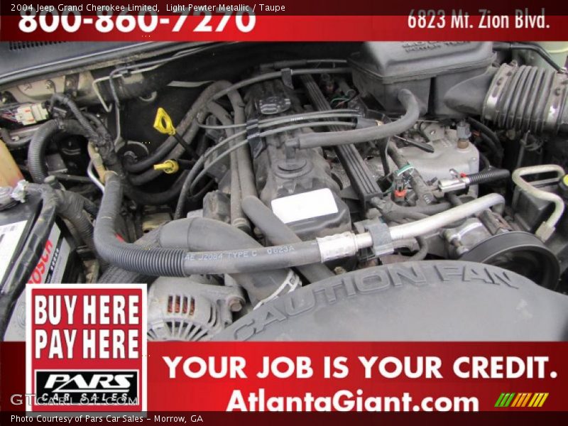 Light Pewter Metallic / Taupe 2004 Jeep Grand Cherokee Limited