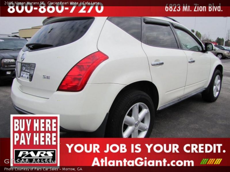 Glacier Pearl White / Cafe Latte 2005 Nissan Murano SE