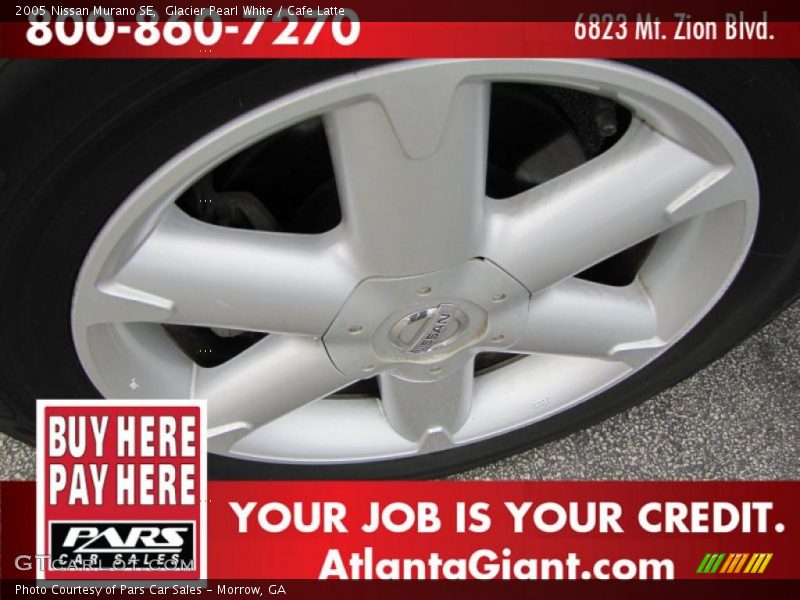 Glacier Pearl White / Cafe Latte 2005 Nissan Murano SE