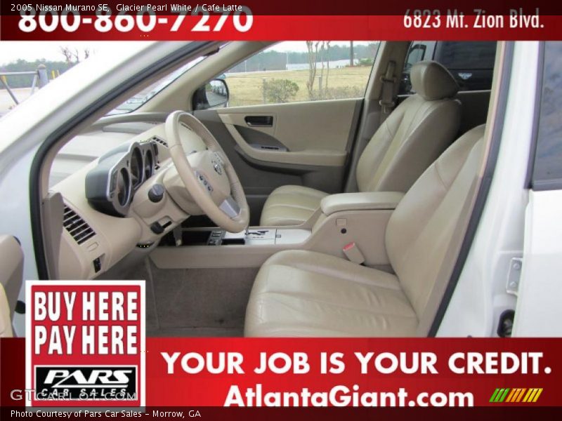 Glacier Pearl White / Cafe Latte 2005 Nissan Murano SE
