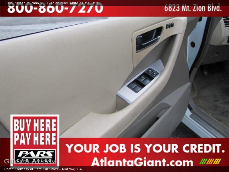 Glacier Pearl White / Cafe Latte 2005 Nissan Murano SE