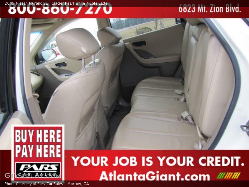 Glacier Pearl White / Cafe Latte 2005 Nissan Murano SE
