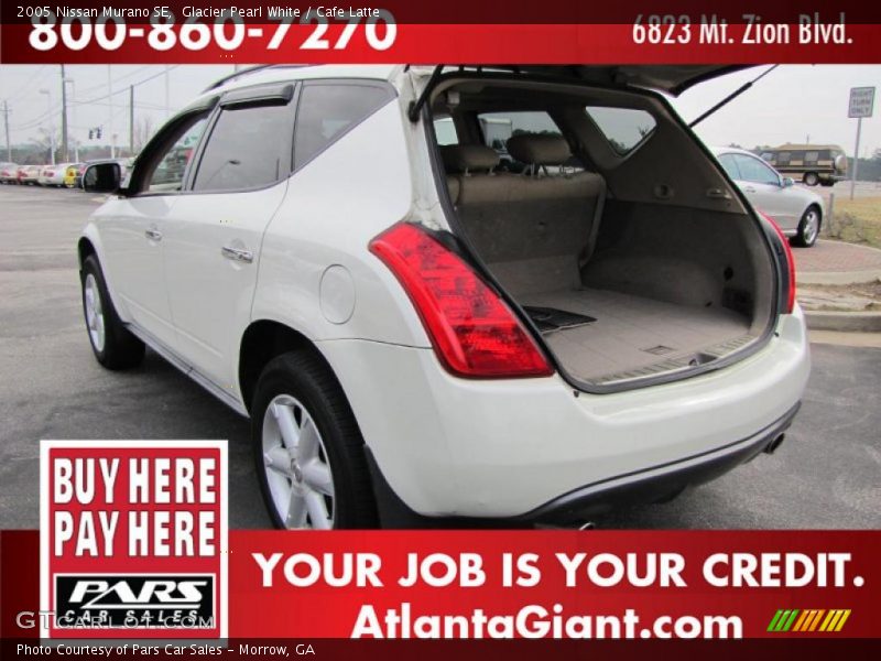 Glacier Pearl White / Cafe Latte 2005 Nissan Murano SE