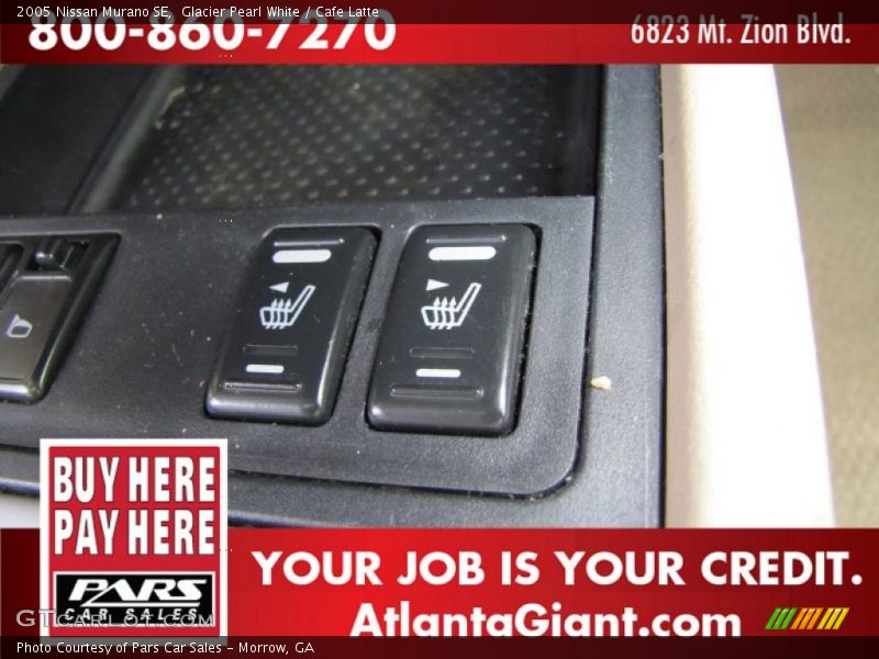 Glacier Pearl White / Cafe Latte 2005 Nissan Murano SE