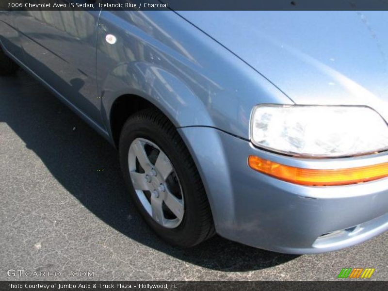 Icelandic Blue / Charcoal 2006 Chevrolet Aveo LS Sedan