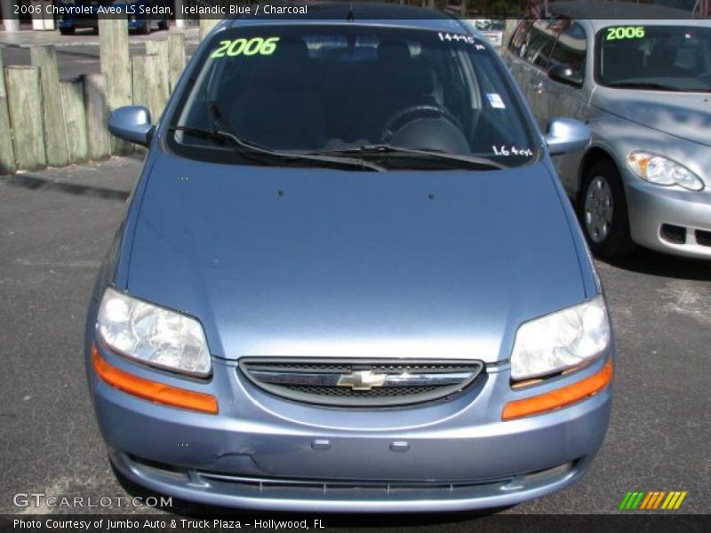 Icelandic Blue / Charcoal 2006 Chevrolet Aveo LS Sedan