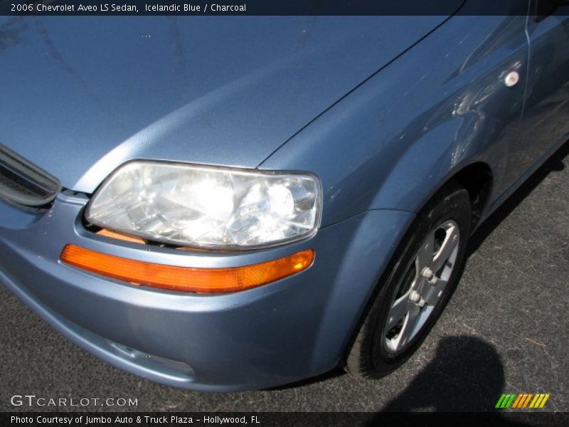 Icelandic Blue / Charcoal 2006 Chevrolet Aveo LS Sedan