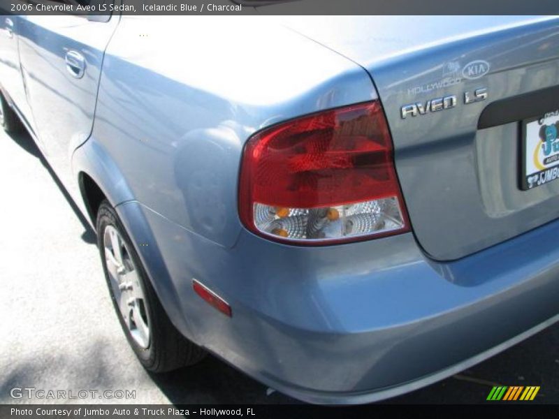 Icelandic Blue / Charcoal 2006 Chevrolet Aveo LS Sedan