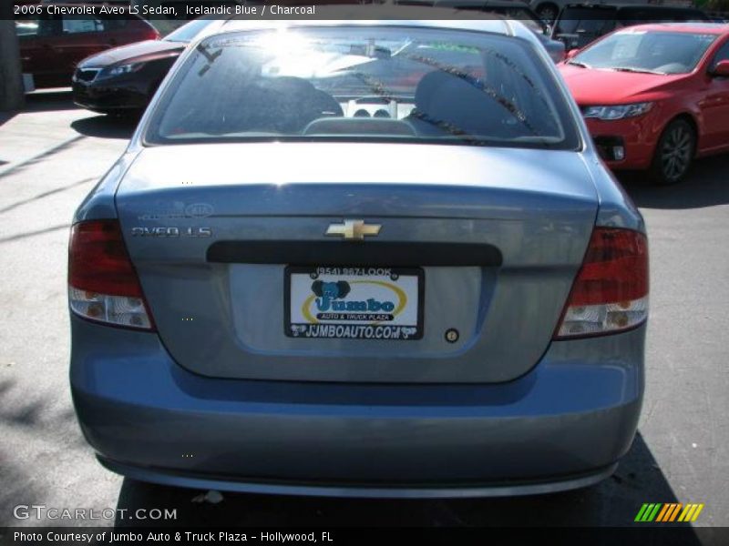 Icelandic Blue / Charcoal 2006 Chevrolet Aveo LS Sedan
