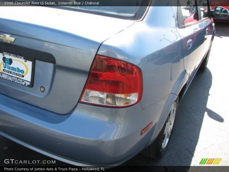 Icelandic Blue / Charcoal 2006 Chevrolet Aveo LS Sedan