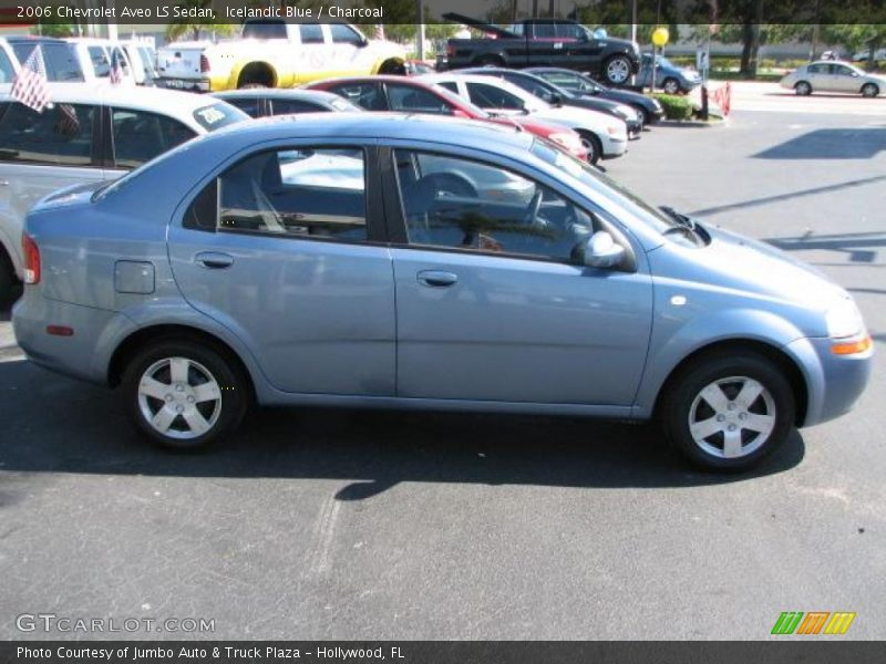 Icelandic Blue / Charcoal 2006 Chevrolet Aveo LS Sedan