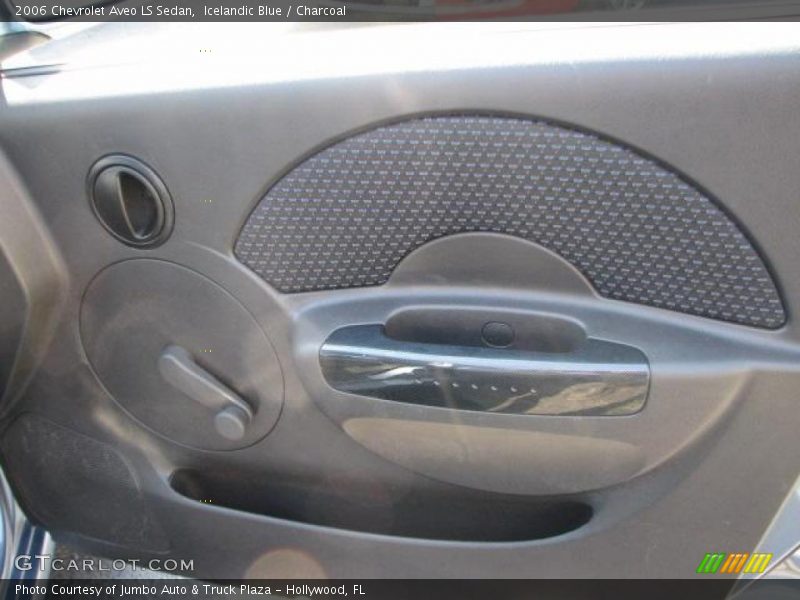 Icelandic Blue / Charcoal 2006 Chevrolet Aveo LS Sedan